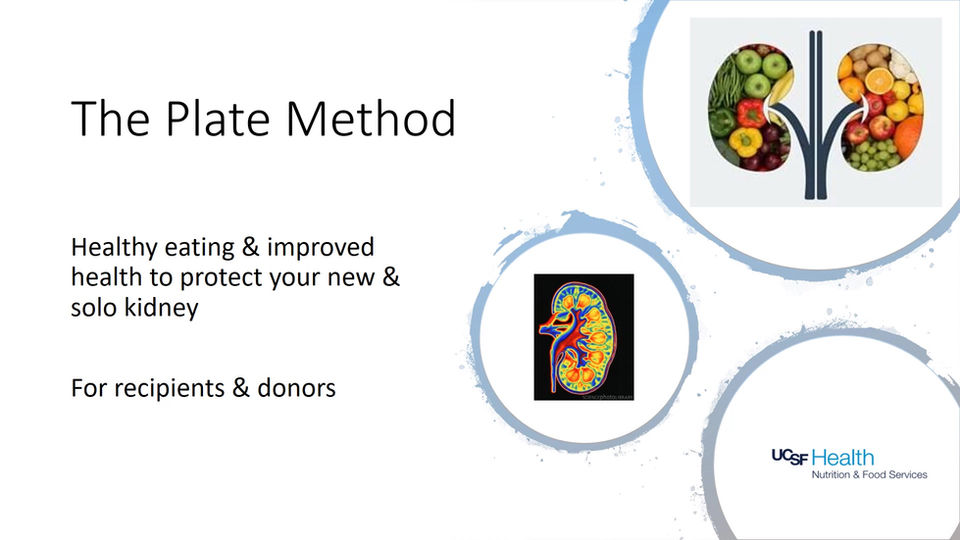 Healthy Behaviors: Plate Method